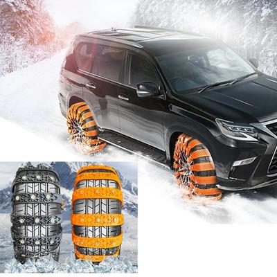 Lant de zapada auto Lant de anvelope 10/1 BUC Set uretan Legaturi roti Curele Lanturi anvelope Iarna Lant antiderapant Zapada Urgenta