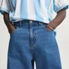 adidas Original Adicolor Firebird Randiga Mellanhöga Enkla Jeansbyxor Herr underdelar KD1499