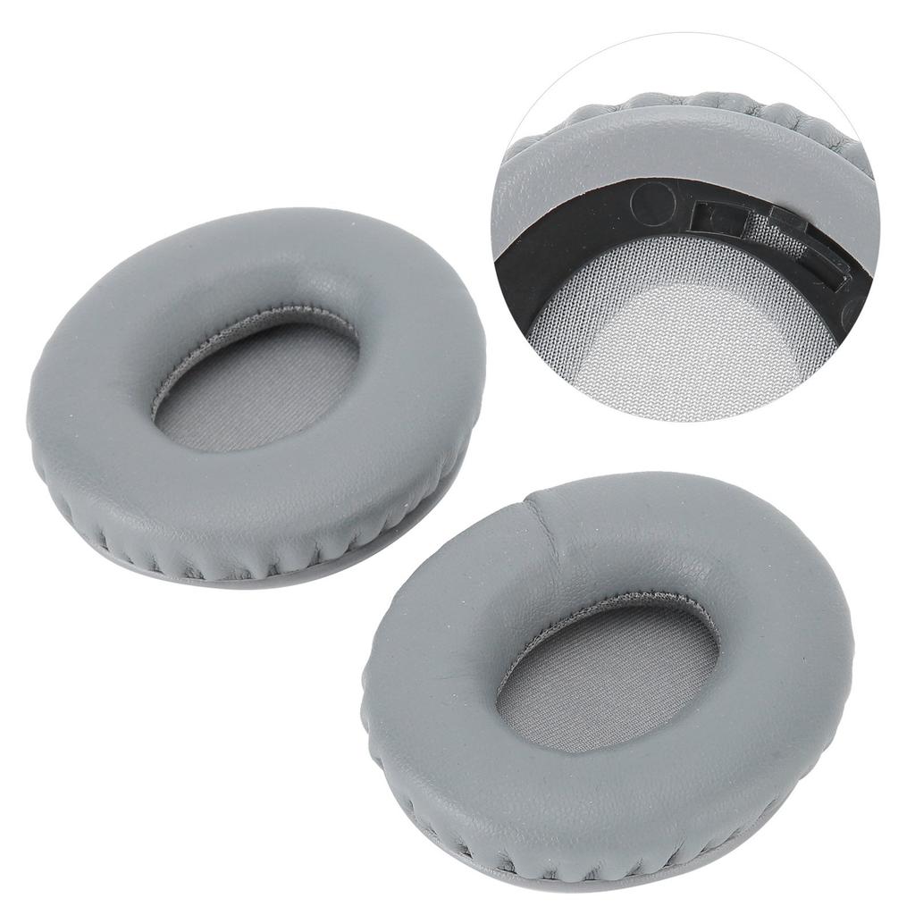 GSI‑39 Headphone Foam Ear Cushions Replacement Headset Soft Ear Pads Covers Gray
