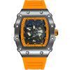 High-Value Fashion Quartz Watch Trendy Luminous Five-Pointed Star Barrel-Shaped Men'S Watch