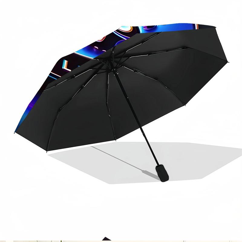 Parasol z nadrukiem Chelsea F.C. Automatyczne otwieranie i zamykanie, Przenośny składany parasol, na zewnątrz, do dojazdów, na wycieczkę kempingową, Idealny prezent urodzinowy