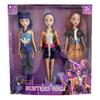 Kpop Rumi Mira Zoey Vinyl Doll Anime Hunters Girl 11 Inch Articulated With Theme Music Cute Toy 3Pcs Set Gift For Kids Girl Fans