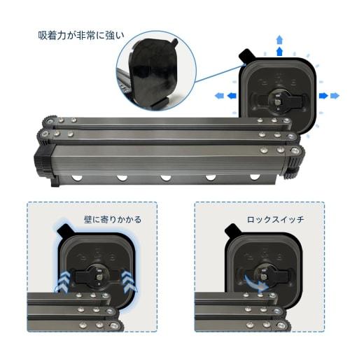 Wall-mounted foldable clothes drying rack with suction cups, space-saving, portable clothes drying rack for laundry rooms, balconies, bedrooms, travel