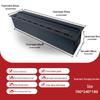 Nordic Style 3D Atomizing Electronic Fireplace with Built-in Humidifier