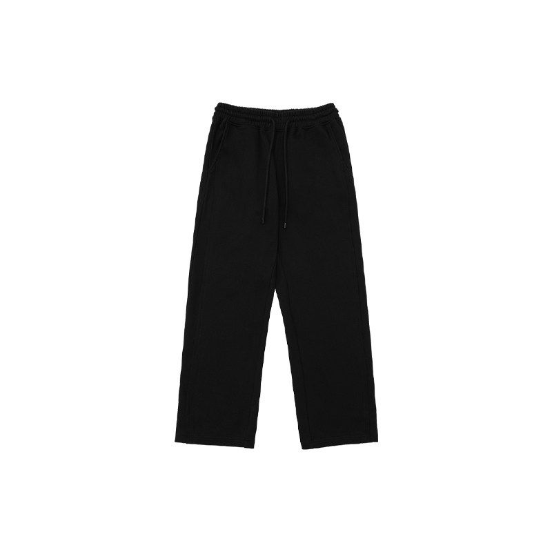 

Bodydream New Arrival Straight Sweatpants Men s Hem Slit Pure Cotton American Casual Pants Baggy Track Pants Fashion