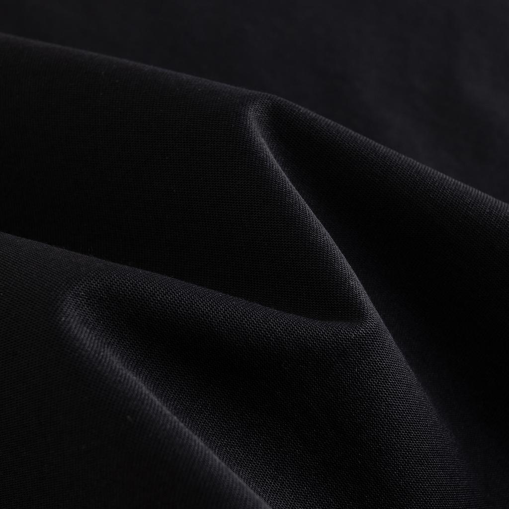 Anta Casual Loose Short Sleeve Knit T-Shirt Unisex tops Basic-Black 972628117-4