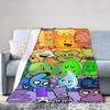 Cartoon Blanket Fleece Bfdi Lightweight Thin Throw Blanket for Bedding Couch Bedspread