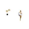 Figurine Sculpture Gift Collectible Ornament for Desk Cabinet Indoor Housewarming Fireplace Girl