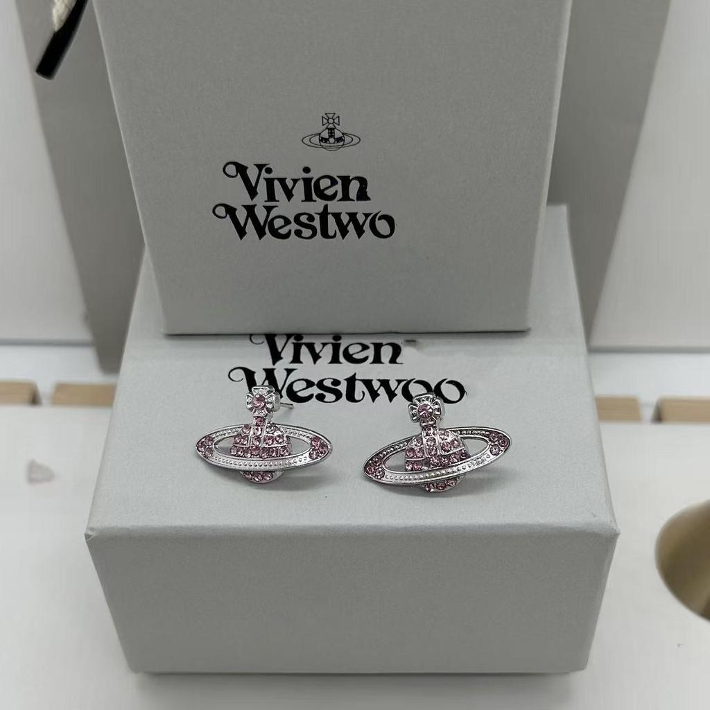 Westwood Saturn Choker Necklace: High Version, Medium Size, Women's 10MM Beads, Logo Clasp.