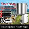 Stainless Steel Multi-Functional Vegetable and Grass Chopper - High-Efficiency Cutter for Home and Farming Tasks