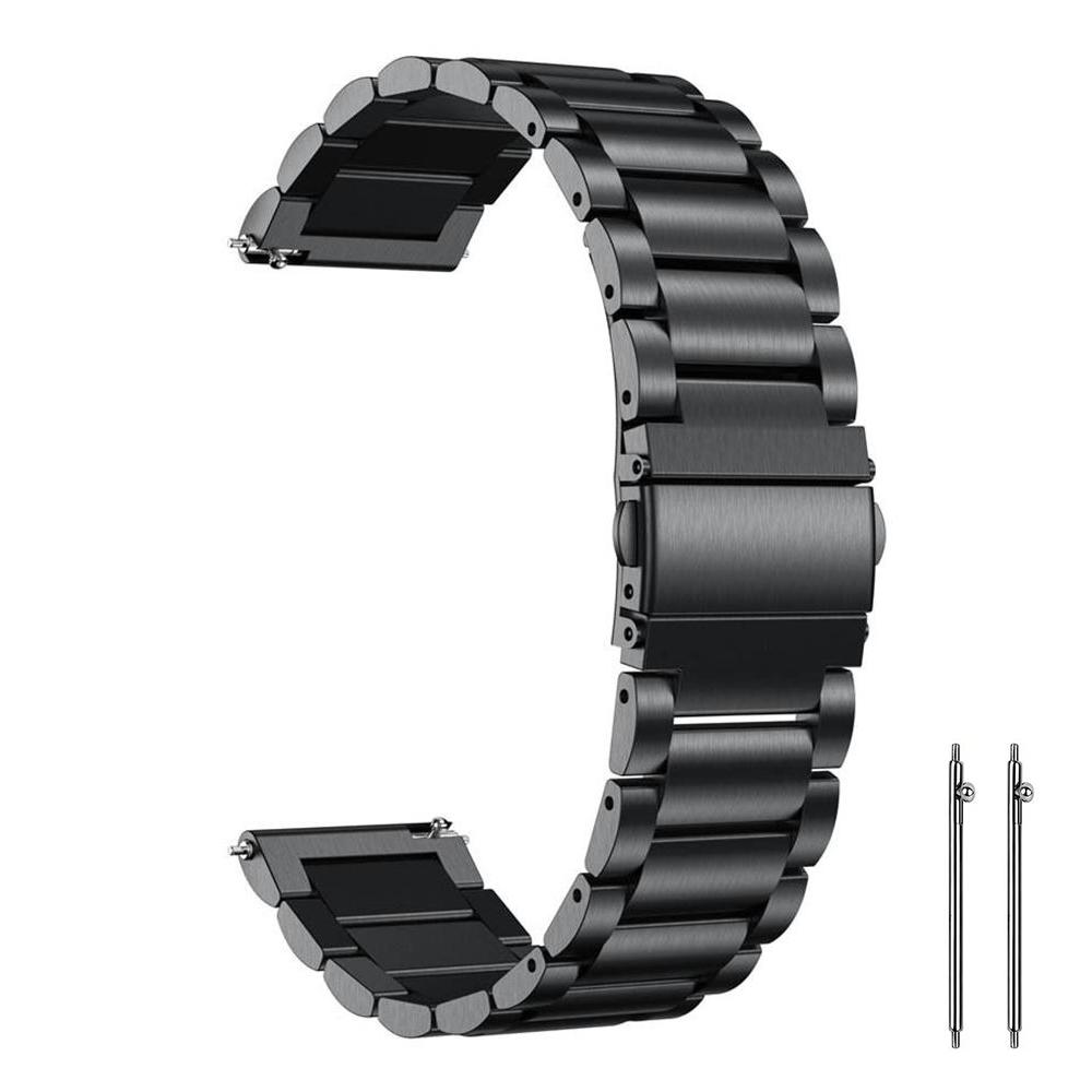 Luxurious 22mm XDfind Three Beads Stainless Steel Watch Band Ergonomic Design Comfortable Wear Stylish Replacement Strap EDA008114204A