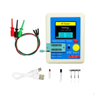 Multimeter Transistor Tester, Full Color Display Meter