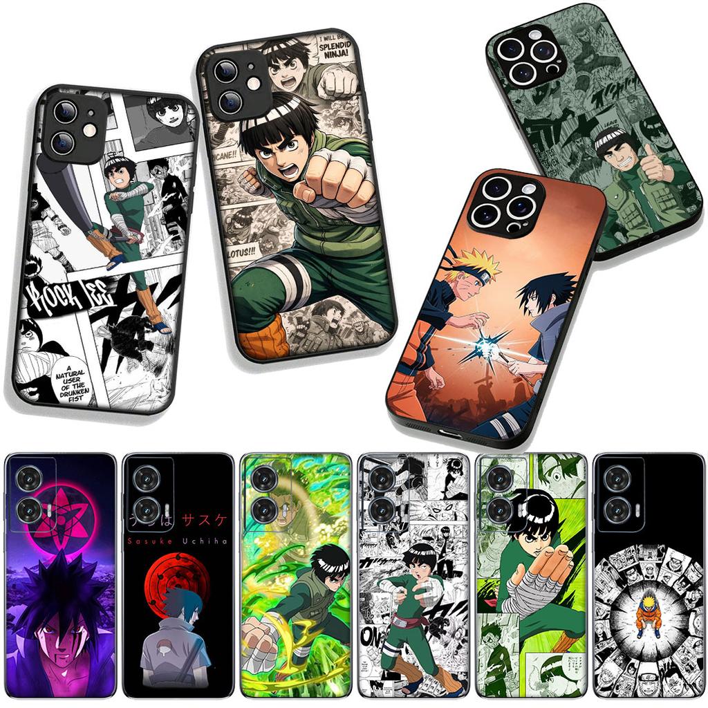 Phone Cover Rock Lee Sasuke Uchiha Narutos Casing for Apple iPhone 16 15 14 Plus 13 12 Mini 17 Pro Max + ProMax 16E Air 15+ Case