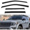In-Channel Rain Guards Compatible With 2001-2005 Sport Trac 1997-2001 Mercury Mountaineer 1991-2001 Explorer Side Window Visor Wind Deflector Vent