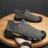 Breathable Steel Toe Slip-On Work Shoes for Spring and Autumn