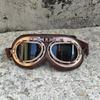 Dustproof Motorcycle Goggles UV Protection Off-Road Eyewear Retro Pilot Goggles  Motorcycle Riding