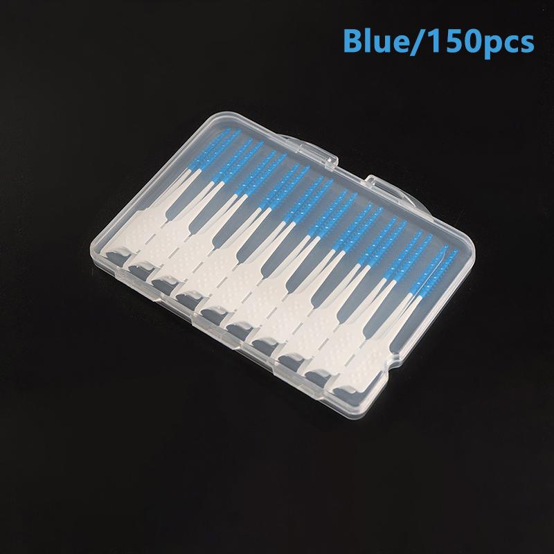 Interdental Brushes Silicone Toothpicks Teeth Floss Oral Hygiene Teeth Cleaning Soft Bristle Clean Between Teeth Toothbrush