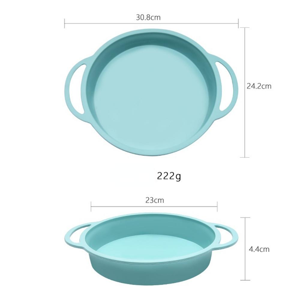 Round Cake Pan Wrapped Underwire Easy Demoulding Silicone Bread Baking Silicone Cake Mold