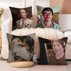 Im Insane Will Graham Pillow Case Silky Elegant Comfort Sofa Bed Invisible Zipper
