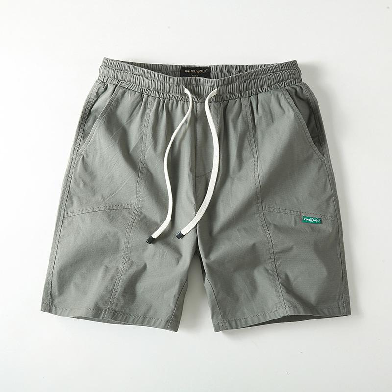 

Новые повседневные шорты, мужские рабочие брюки, летние мужские свободные брюки из пяти частей, мужские спортивные шорты 38 армия зеленый