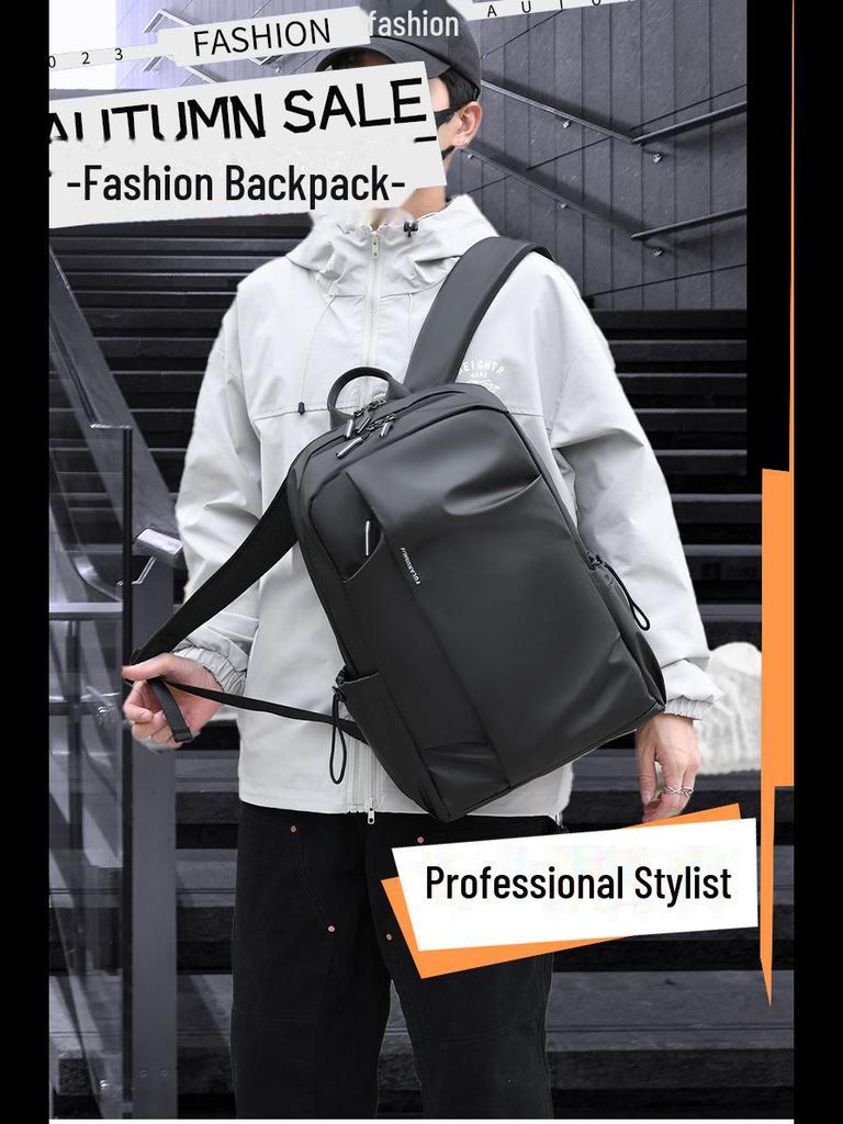 Versatile Lightweight Student and Commuter Backpack: Fashionable, Casual, and Business-Ready Computer Bag Handbag