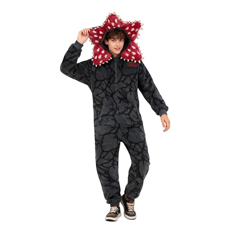 Damespyjama Demogorgon Kigurumi voor Cosplay Kostuum Kerstoutfit Onesies voor Volwassenen Homewear Kinderpyjama