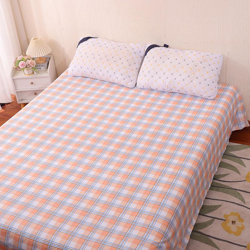 

Диагональная Толстая Хлопковая Простыня Двуспальная Студенческое Общежитие Односпальная Нескользящая Шлифованная 120*230cm