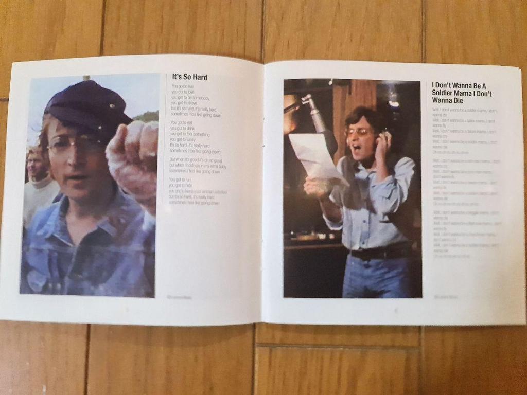 [USED] Official CD John Lennon Imagine Limited Edition Mobil MFSL 24KT Gold