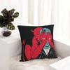 Queens Of The Stone Age Musikband Kissenbezug Rockmusik Kissenbezug Quadratischer Kissenbezug Kissenhüllen für Sofa Heimdekoration