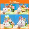 Jinnew Samoyed Plush Keychain With Squeaking Sound For Kids And Collectors