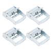 4Pcs Zinc Alloy Buckle for Heavy Duty Tiedown Cargoes Strap Fixed Tensioner Ratchet Buckle(25mm )