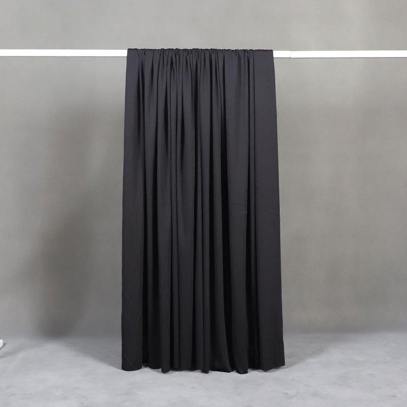 5/10M Milk Silk Stretch Fabric Wedding Arch Drapes Wedding Backdrop Curtain for Stage Banquet Birthday Party Sheer Drapery Decor