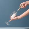 4pcs Comfortable Grip Sponge Cup Brush Long Handle Multipurpose Cleaning Brush  Thermos Cleaning