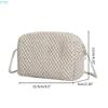 X7XC Women Crossbody Bag Summer Straw Messengers Bag Spacious Interior Shoulder Bags Bag Phone Pouches