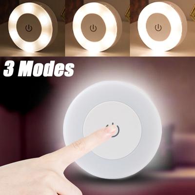 LED dotykové čidlo Skříňka osvětlení USB nabíjecí skříň skříň Dětský pokoj noční lampa magnetická základna nástěnné světlo pro osvětlení ložnice u uličky