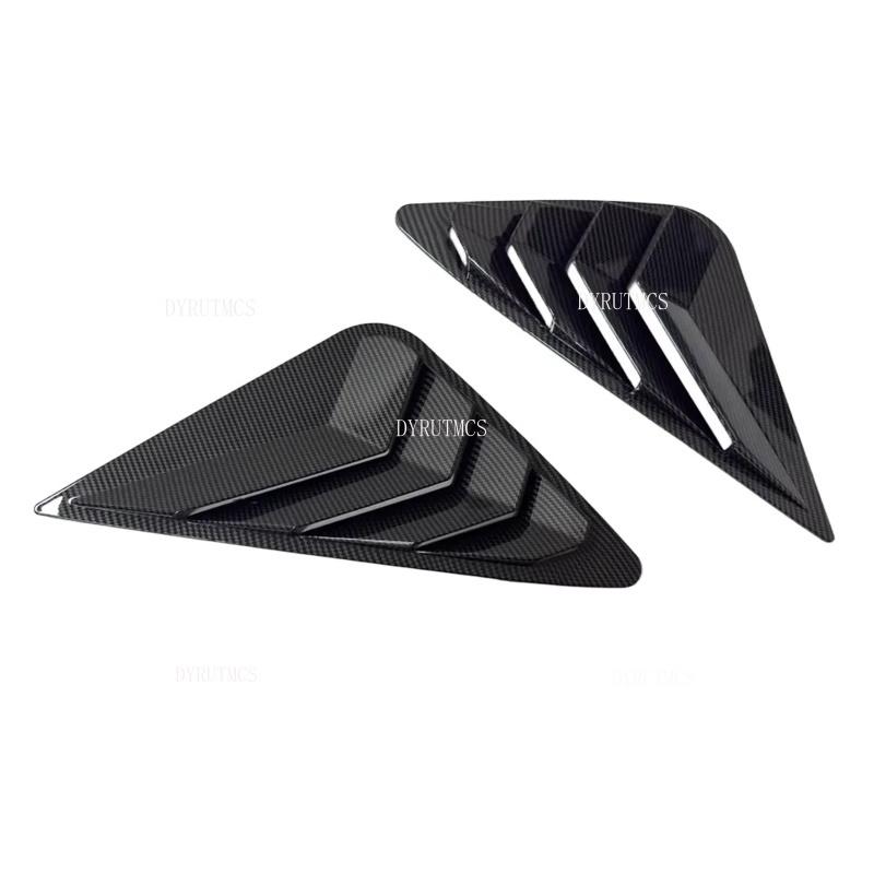 Rear Window Louver Shutter Cover Fit For Hyundai iX35 2010 2011 2012 2013 2014 2015 Side Vent Trim Windshield Car Accessories