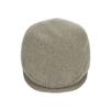 VARZAR Stud Logo Retro Wool Beret Beige