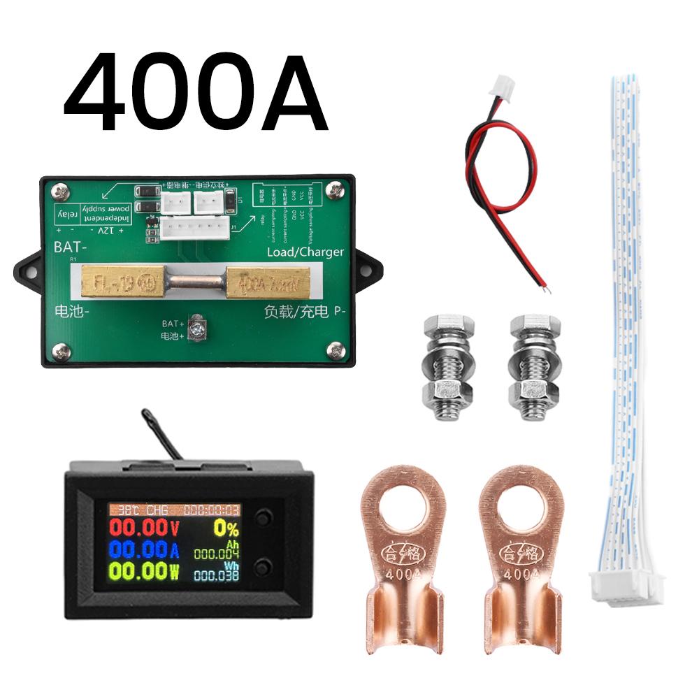 DC720 30V Digital Power Energy Voltmeter Ammeter Voltage Wattmeter Temperature Meter Electric Energy Frequency Meter 9 In1