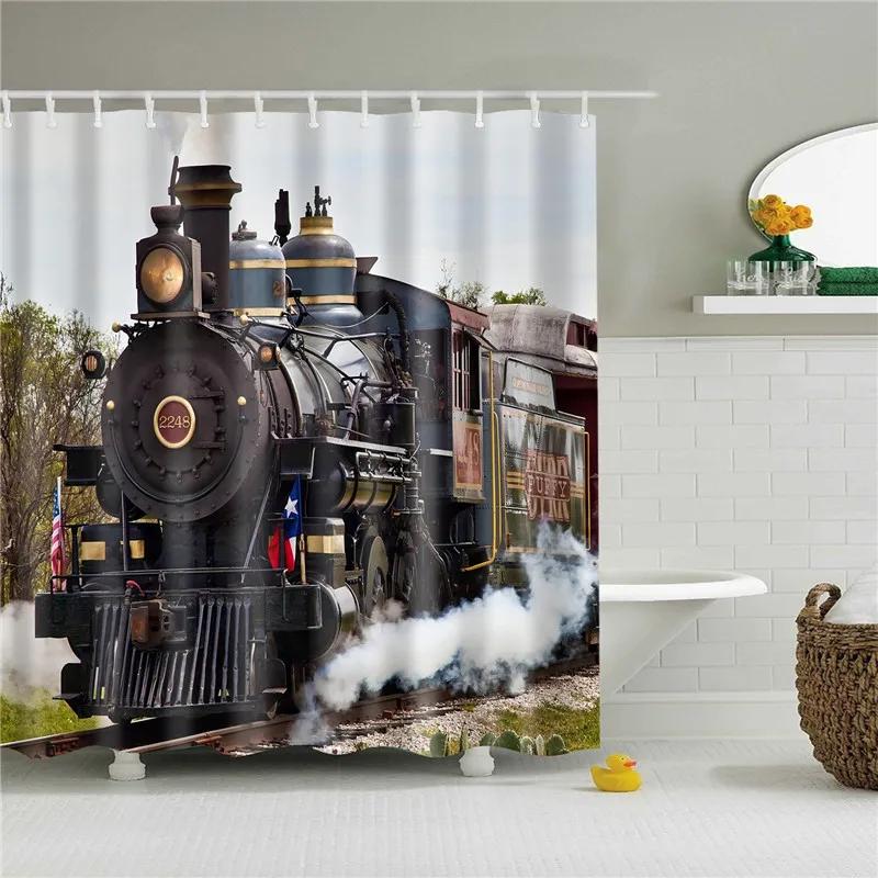 African Shower Curtain Different Types of Africa American Women Beauty Sexy Prints Fabric Polyester Bathroom Curtains with Hooks