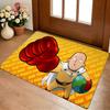 Anime Hot O-One-Punch Man Floor Mat Cozy Flannel Soft Thick Non-Slip Mat For Living Room Bedroom Kitchen Decor Rugs