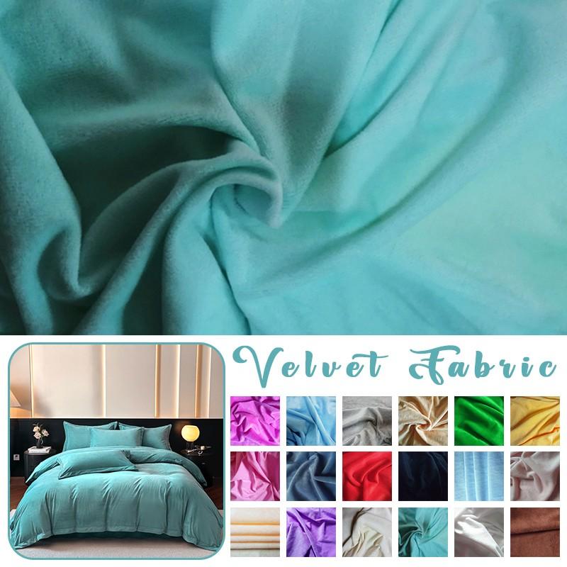 100 x 170 cm weicher, einfarbiger Samtstoff, kurzer Plüsch, für DIY-Bastelarbeiten, Bettwäsche, Kissenbezüge, Kleidung, Mantelfutter, Sofabezüge, Taschen