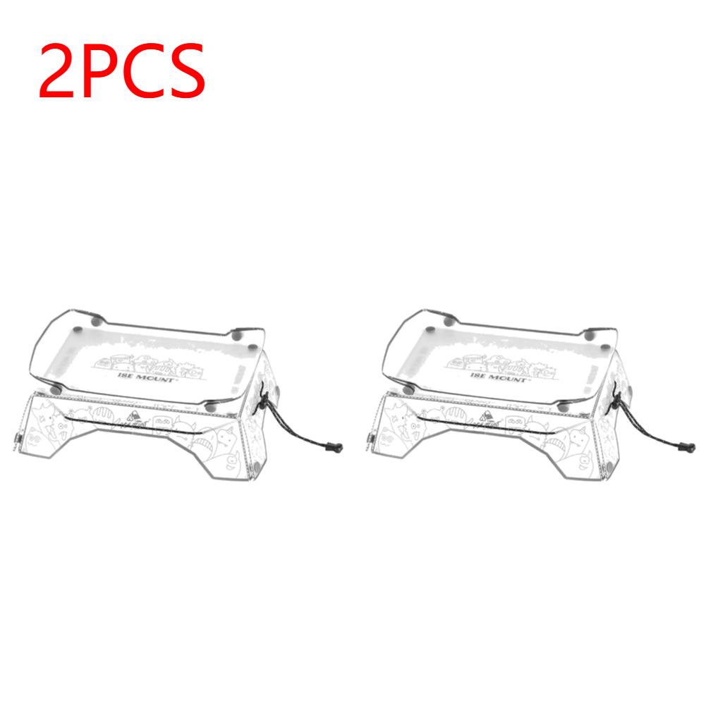 1/2Pcs Ultralight Folding Mini Table Portable Small Folding PP Camping Table and Tray For Outdoor Camping Hiking Equipment