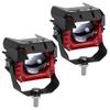 KAWELL 20W Fog Motorcycle Work Mini Switchable LED Work Ultra IP67 Universal for Set of 2 Lights, Lights, Rectangular, 2-Color Lights, Bright,