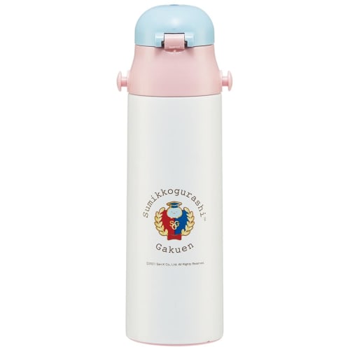Skater Kids' Stainless Steel Water Bottle, Direct Drinking, 580ml, Sumikkogurashi, Girls' Size (SDC6N-A)