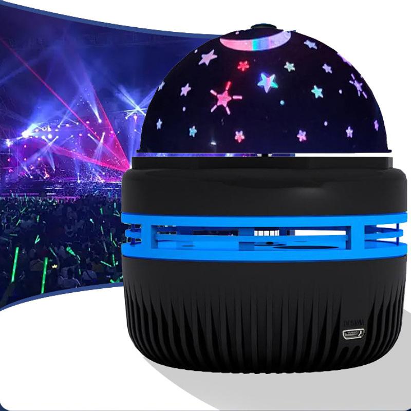 Led Aurora Starry Projection Lamp Water Ripple Disco Light Romantic Atmosphere For All Seasons