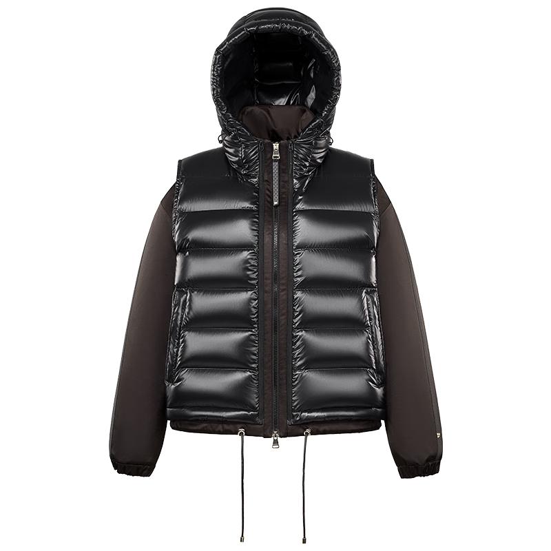 

Gaofei 2025 Women s Black Gold Yunjin 5.0 Short Goose Down Jacket L