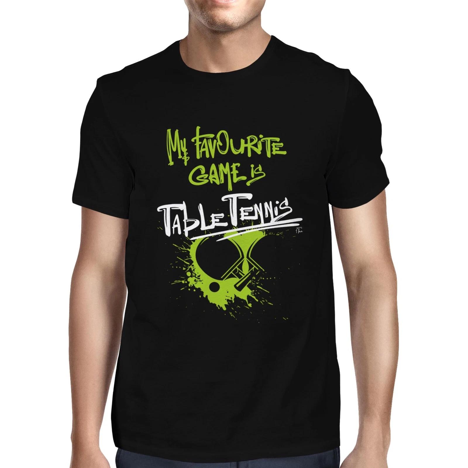 1Tee Mens My Favourite Game Is Table Tennis T-Shirt XXL