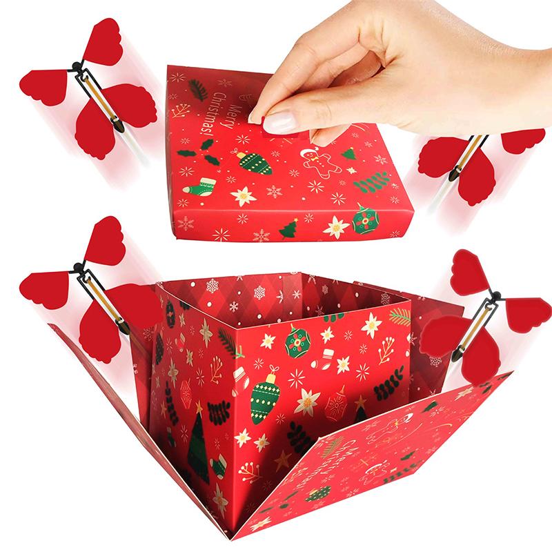 Flying Butterfly Surprise Box Exploding Gifts Box With Butterflies Butterfly Surprise, Diy Pop Up For Birthday Mothers Day