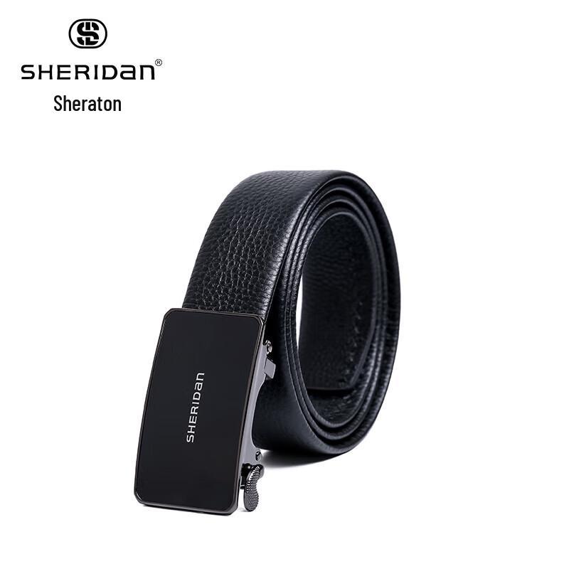 

Sheraton NL180959S Men s Automatic Buckle Leather Belt