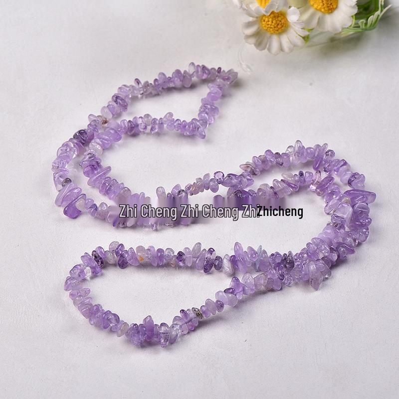 Cuentas de Piedra Triturada de Cristal Natural Multicolor - Ágata, Calcedonia, Fluorita, Granate